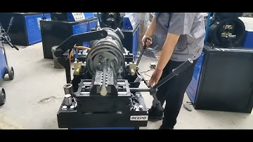 rebar threading/upsetting machine#threading_machine #rebarthreadingmachine #rebarforgingmachine