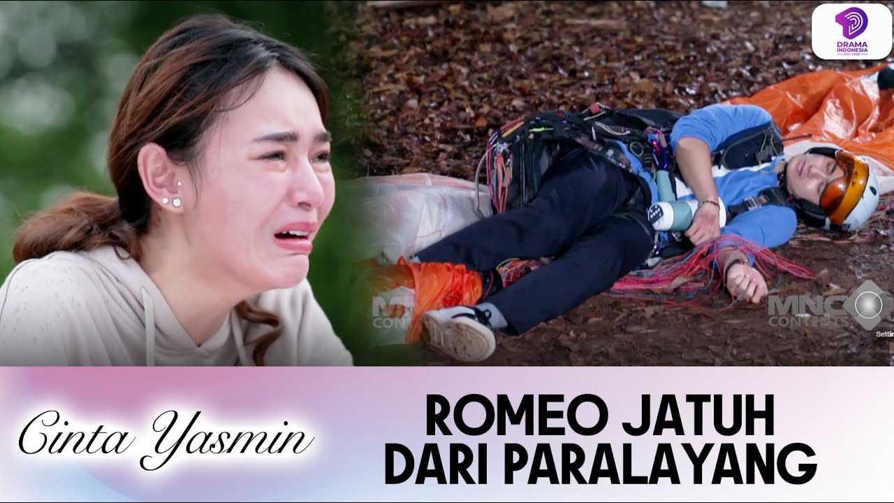 YASMIN NANGIS HISTERIS, LIHAT ROMEO JATUH DARI PARALAYANG!! | CINTA YASMIN | EPS.65 (1/4)