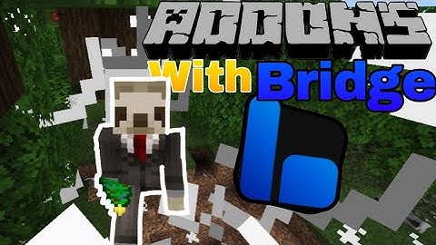 How to make custom items in mcpe with bridge