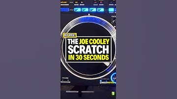 How to Do the Joe Cooley Scratch in Under 30 Seconds! #djtutorial #howtoscratch #scratching #ddjrev7