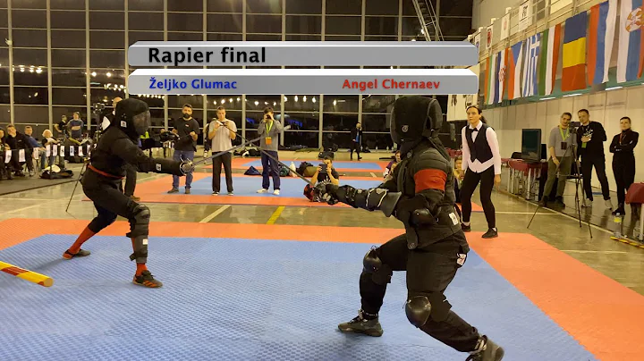Rapier final at Swordplay 2022
