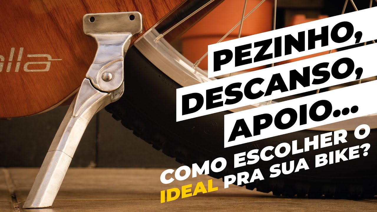 Pezinho pra bike. Como escolher o ideal pra sua bicicleta? Pedaleria
