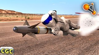 Bandits Death War Stig And Dummy Rocket Fly Beamng Drive