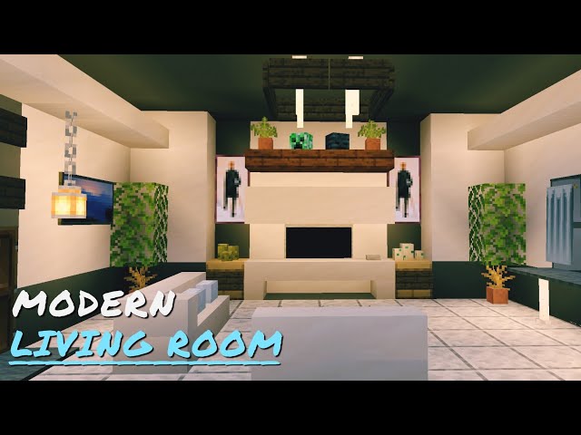 Minecraft Living Room Mod | Cabinets Matttroy