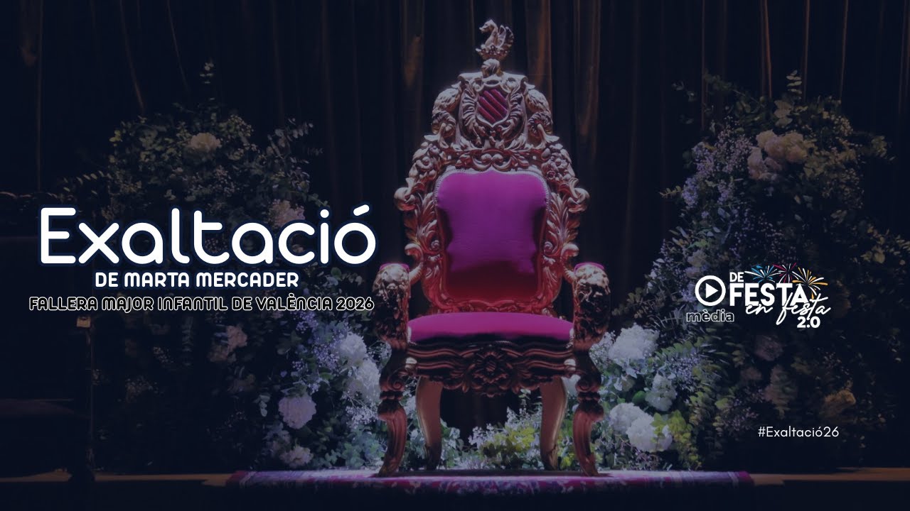 DIRECTO | EXALTACIÓN FALLERA MAYOR INFANTIL DE VALÈNCIA 2026
