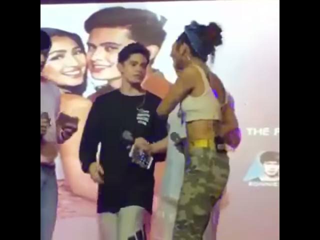 James Reid todo bakod kay Nadine Lustre (JaDine live in Pampanga)