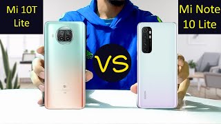 Mi 10T Lite VS Mi Note 10 Lite