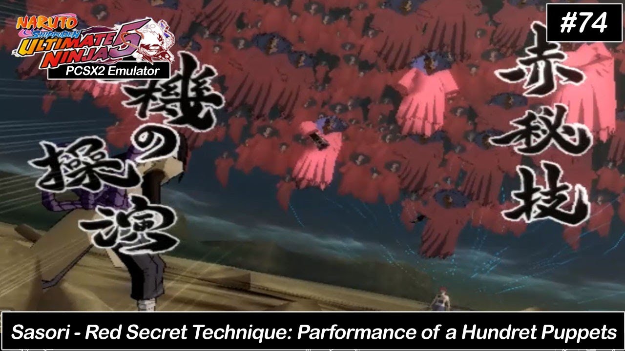 Sasori Ultimate Jutsu Red Secret Technique Parformance of a Hundret