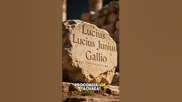 Gallio Inscription Delphi, 52 CE