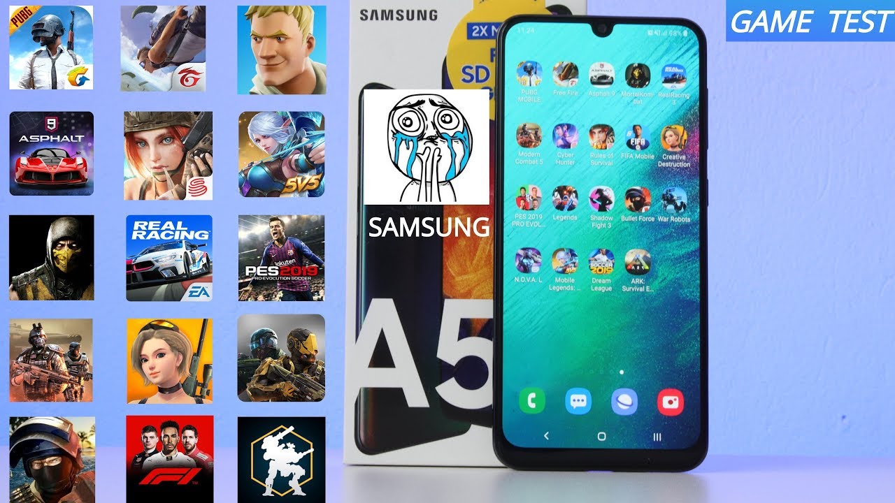 Samsung A32 Тест Игр