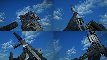 Fallout4 New Mod Cyberpunk 2077 Weapon and more!! The Best Animations and Sounds! フォールアウト4