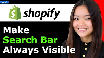 How to Make the Search Bar Always Visible on Shopify Dawn Theme 2025 (Step By Step)