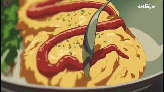 40minutes Anime aesthetic food compilation ASMR #GhibliMovies #Aestheticfood #SatisfyingAnimeFood