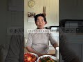 母さんにキムチ作りのインタビュー①