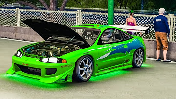 Fast and Furious Mitsubishi Eclipse | Assetto Corsa [ Logitech G29 ]