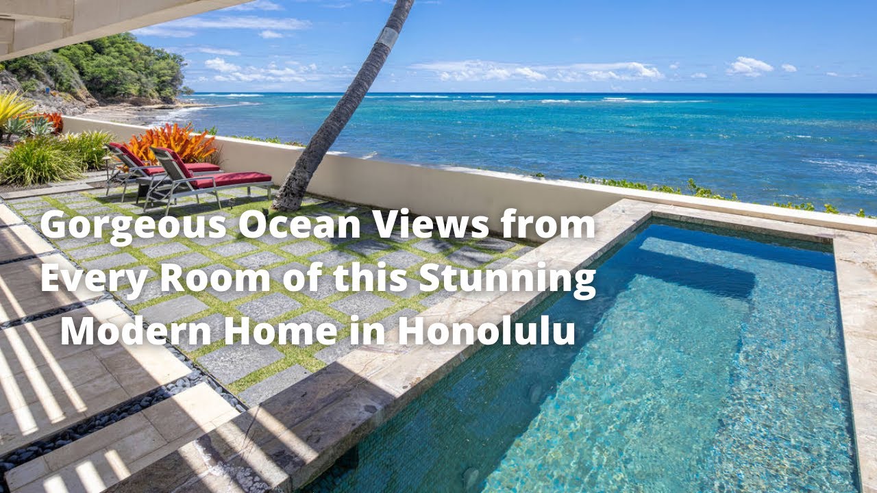 Diamond Head Oceanfront Home 3311 Beach Rd Hawaii Luxury Real Estate