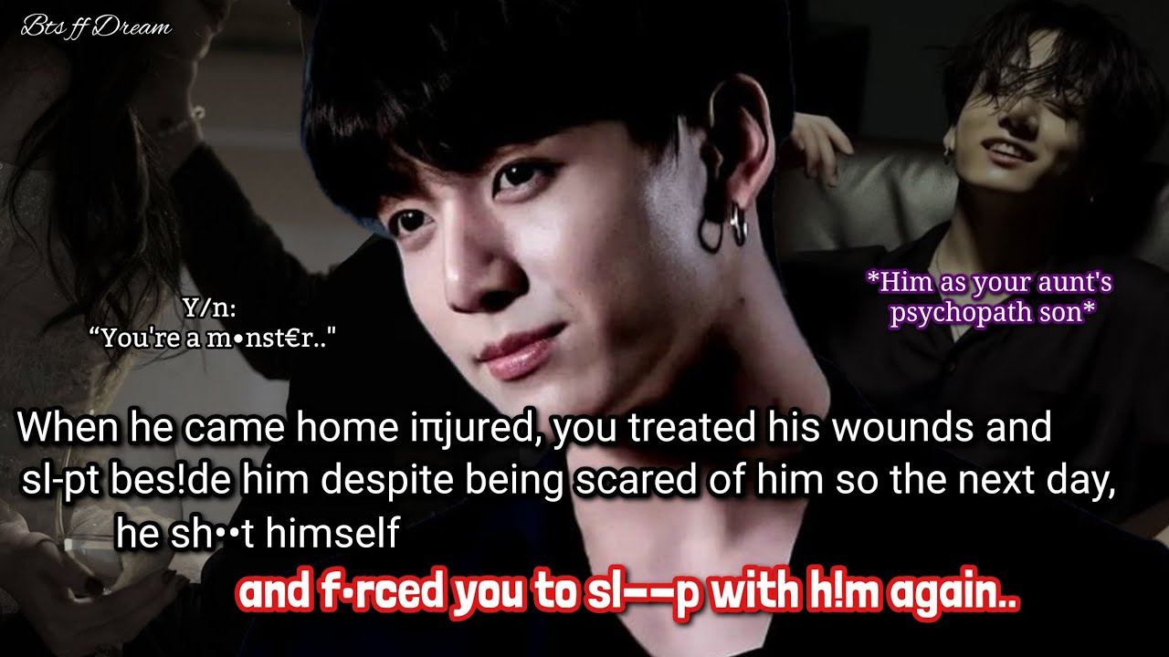 Jungkook ff When your aunt's mafia son came home injur€d and you treated him despite being scared..