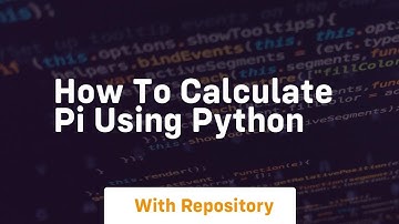 how to calculate pi using python