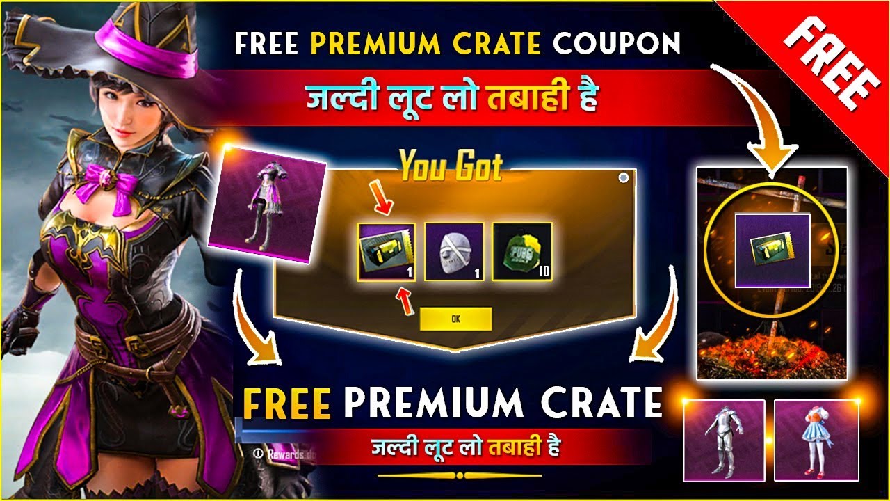 FREE CRATES & FREE LEGENDARIES - PUBG MOBILE by Medalcore FREE CRATES & FREE LEGENDARIES - PUBG MOBILE by Medalcore -