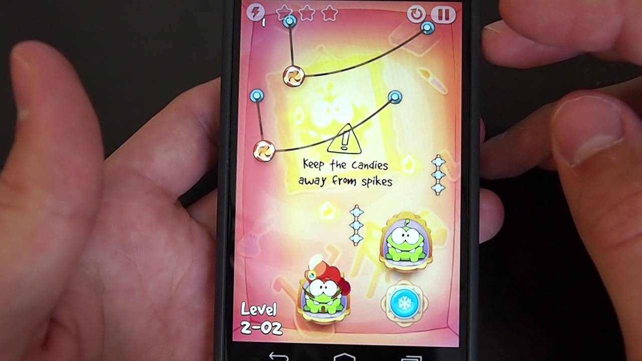 Cut the Rope Time Travel hands-on