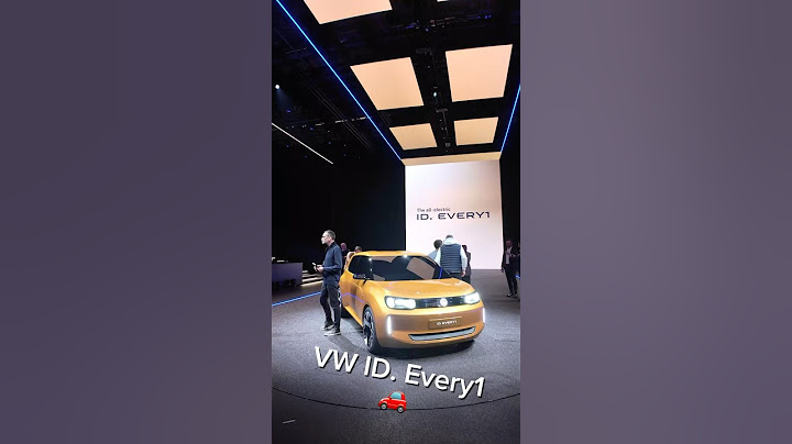 VW ID.1 - wird das der begehrteste Volkswagen? #vw #vwid1 #vwidevery1