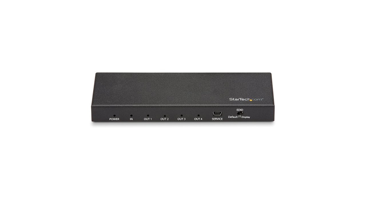 StarTech.com 2-Port HDMI Splitter - 4K 60Hz HDMI 2.0 Video - 4K HDMI  Splitter 1 In 2 Out HDMI-SPLITTER-4K60UP 