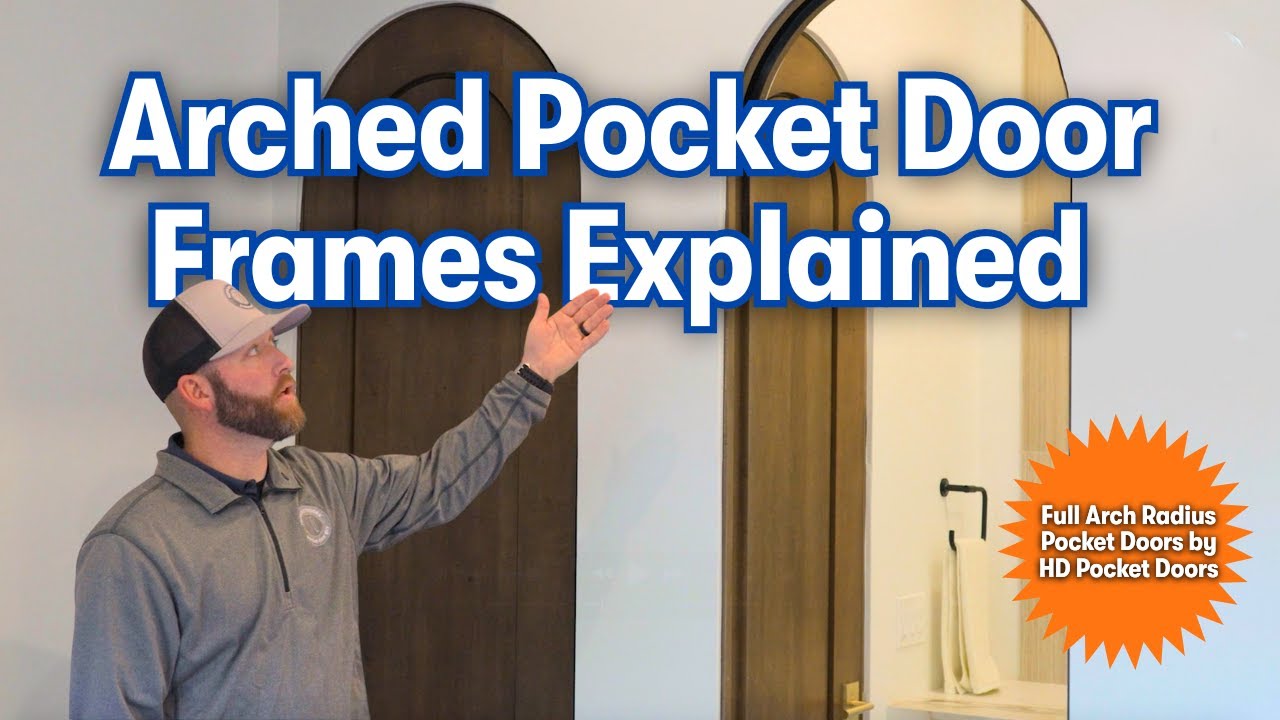Arched Pocket Door Frames Explained | Full Arch Radius Pocket Doors by HD Pocket Doors