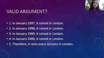 Phil 008 Week 1 Introduction to Valid Arguments
