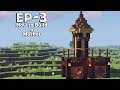 Minecraft: How to Build a Market ( EP-3: Theme change )