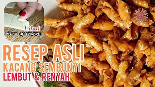 Cara Membuat Kacang Sembunyi Enak Dan Renyah