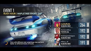 Need for Speed No Limits - Event 2 Rush Hour