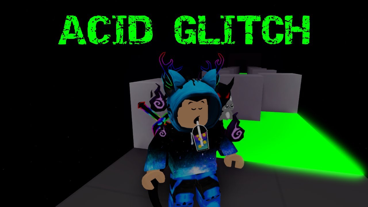 Acid Glitch Piggy Build Mode Youtube - acid bot roblox