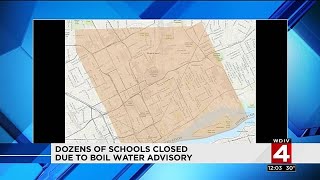 Dozens of schools closed due to boil water advisory