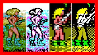 Lorna 🔥 Versions Comparison 🔥 Amiga, Atari ST, PC DOS, ZX Spectrum, CPC, MSX screenshot 5