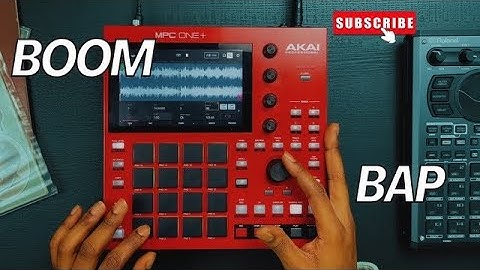 Beat making MPC One+ Modern Boom Bap 