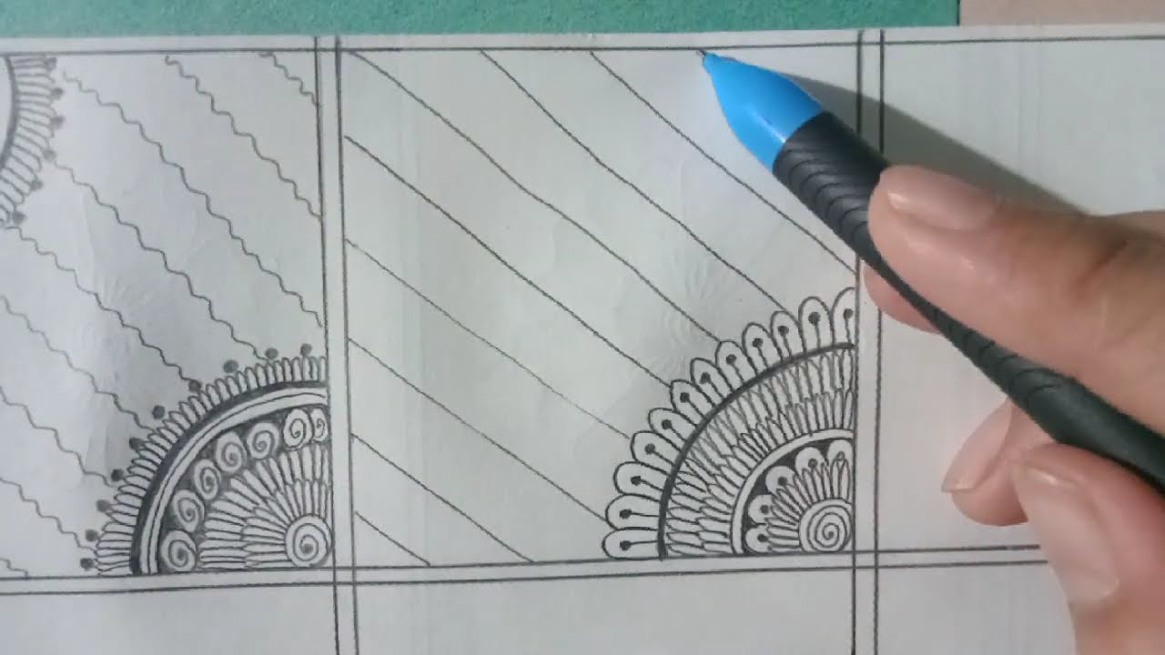 Mehandi Shape Filling 