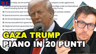 IL PIANO DI TRUMP PER GAZA | ISRAELE ACCETTA MA NON SI RITIRA