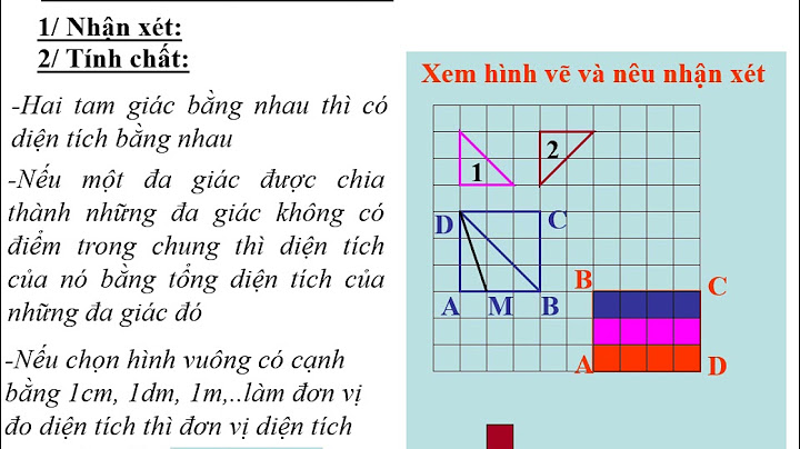 Sgk toán 8 diện tích hình chữ nhật năm 2024