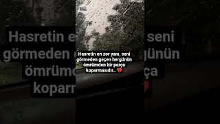 Hasretin En Ağır Yükü 💔 Özler
