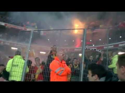 lille/ lens 03/05/15   ultra Rc Lens aprés le 0-1 pr lens contre le LOSC saison 2014-2015