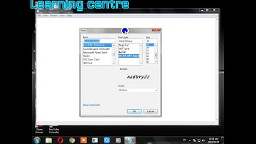 How to make bigger letter in Untitled Notepad/Learning centre