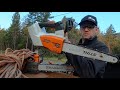 Battery SAW Battle STIHL VS Husqvarna