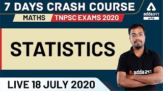 Statistics | Maths In Tamil | TNPSC Preparation 2020 | Adda247 Tamil