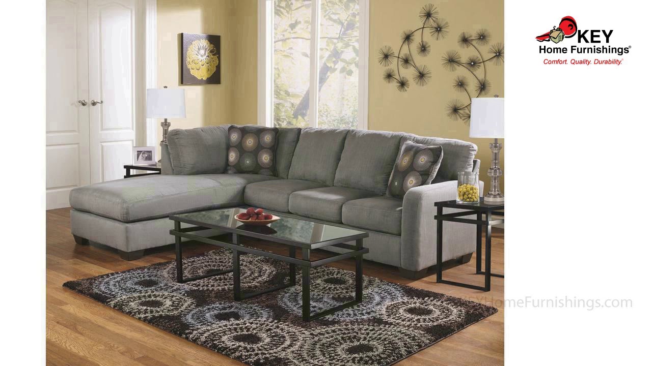 Ashley Zella 2 Piece Sectional 70200R2 KEY Home YouTube