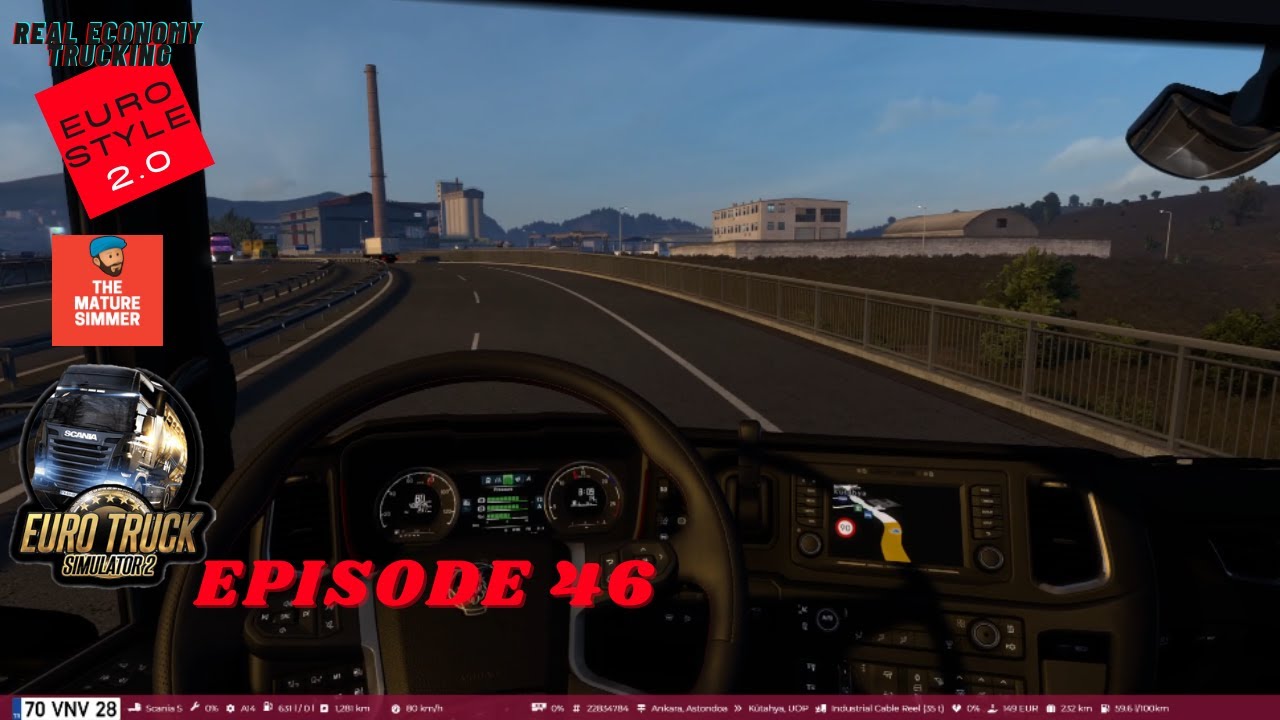 HAULING A HEAVY LOAD | Euro Truck Simulator 2 Let's Play - Episode 46