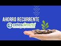 Activar ahorro recurrente en cetes 