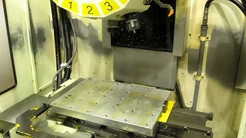 Stock# 2469 Fanuc Robodrill T14iA/PC2 CNC Vertical Machining Center w Pallet Changer.MOV