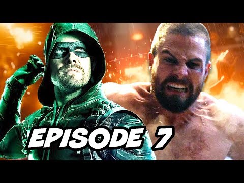 Arrow Season 7 Episode 7 Battle Royale Fight and The Flash Elseworlds Trailer