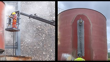 Industrial Sandblasting: VertiDrive - Abrasive Blasting Robot