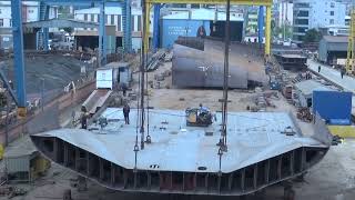 Construction of NB81 (M/T ILHAN BAYRAK) Timelapse